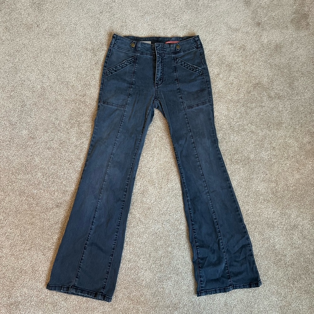 Pilcro Low-Rise Utility Demilune pants size 25 petite